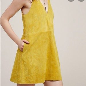 Free people suede dress